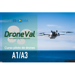 Curso Oficial A1/A3 de Piloto Drones - AESA/EASA