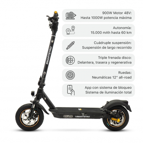 SMARTGYRO K2 PRO XL Certificado