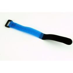 Cinta de velcro con cierre azul