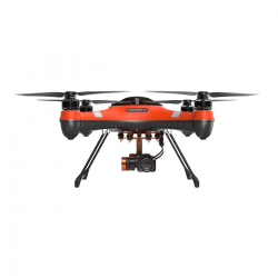 SplashDrone 3+ con cámara 4k gimbal de 1 eje y portacargas drone acuático de alta potencia