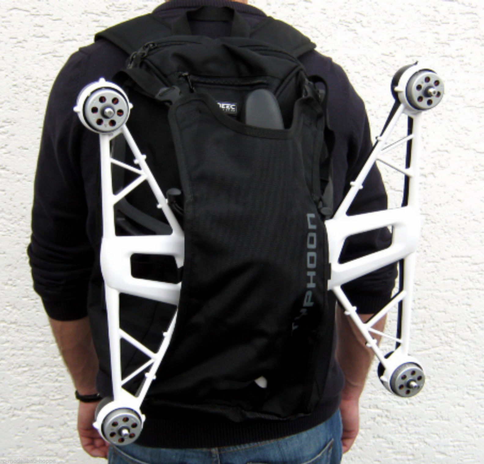 Mochila ligera para Typhoon Q500