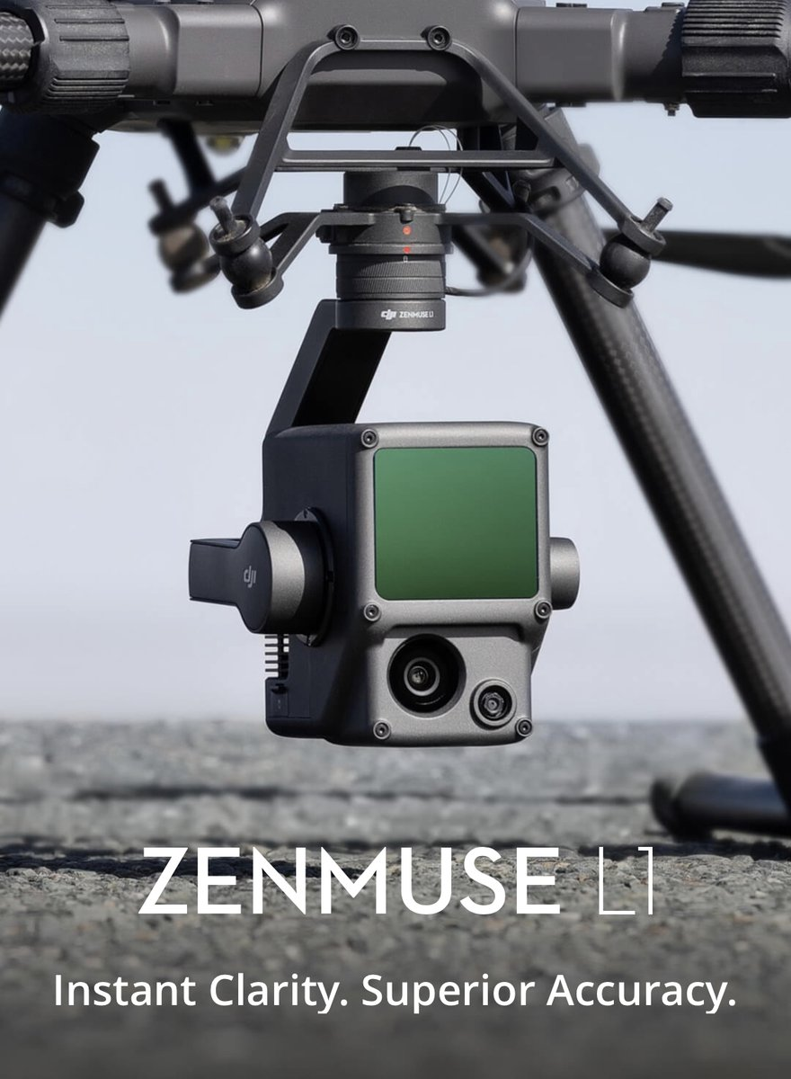 Zenmuse L1 – LIDAR + RGB