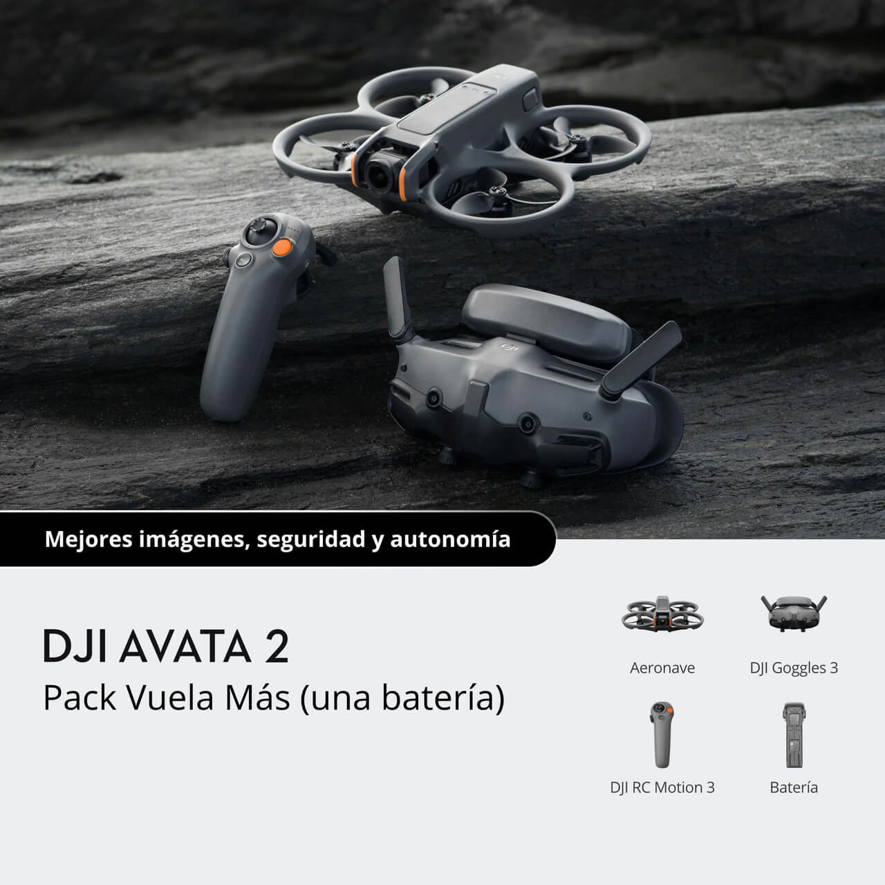 Pack DJI Avata 2 Vuela Más (una batería)