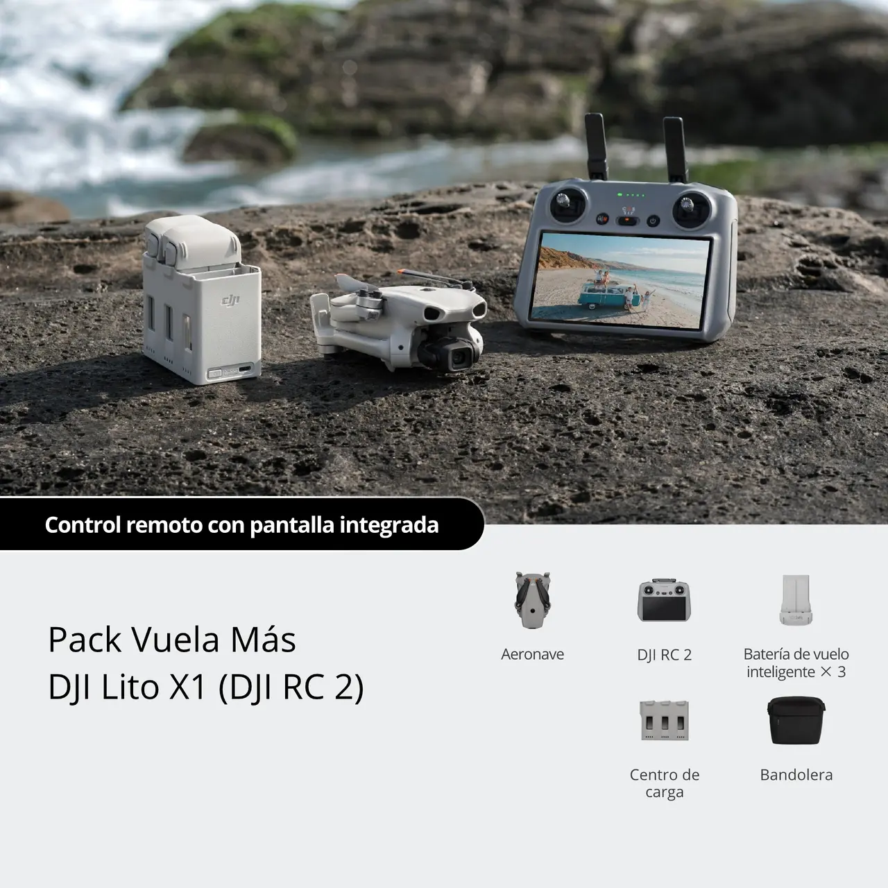 Pack Vuela Más DJI Lito X1 (DJI RC 2)